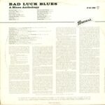 Various-Bad Luck Blues (A Blues Anthology)-LP (Vinyl)-02