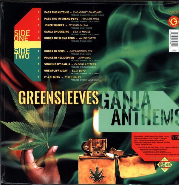 Various-Greensleeves Ganja Anthems-LP (Vinyl)-02