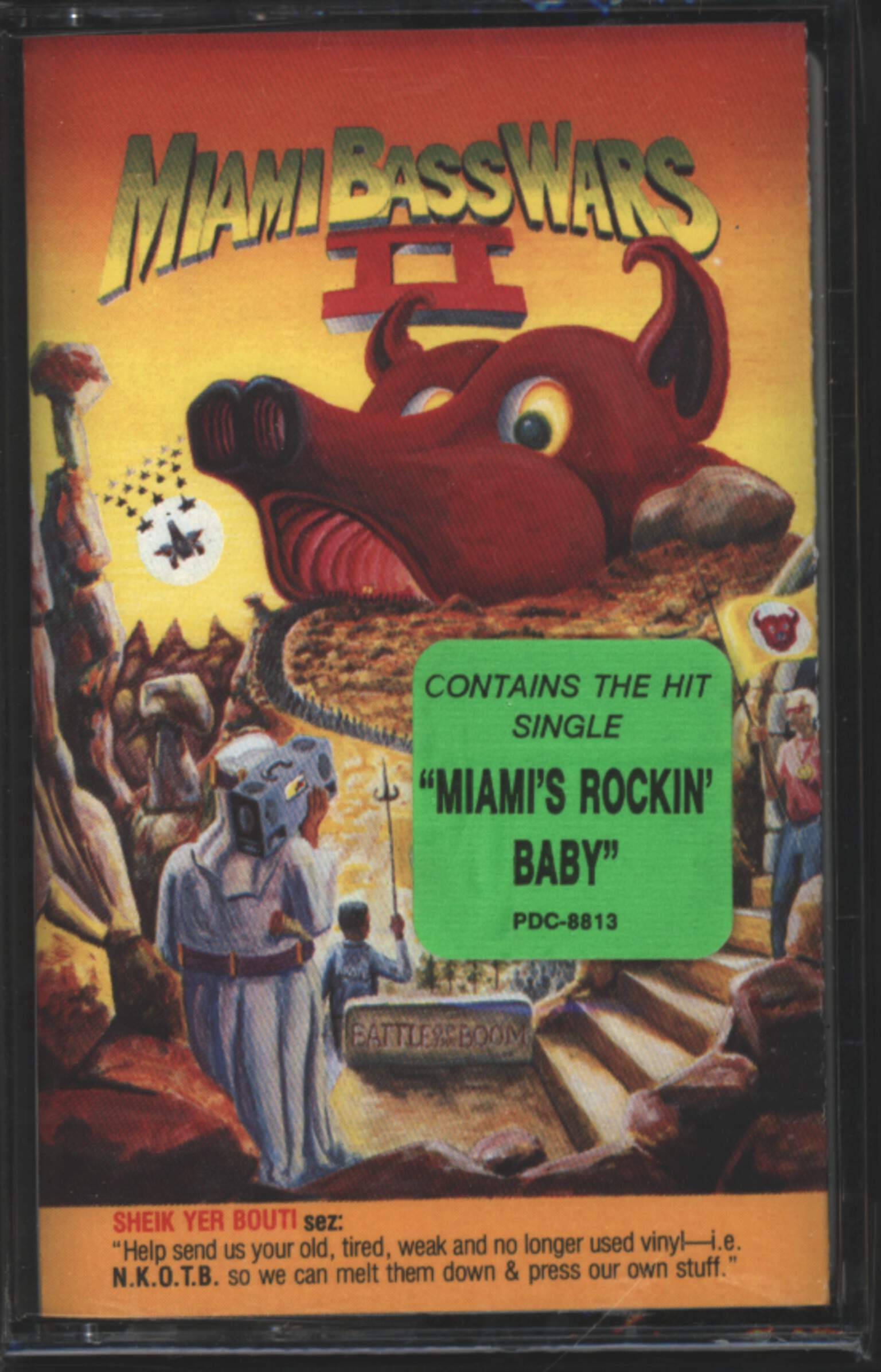 Various-Miami-Bass-Wars-II-Battle-Of-The-Boom-Tape Various-Miami Bass Wars II - Battle Of The Boom-Tape-01