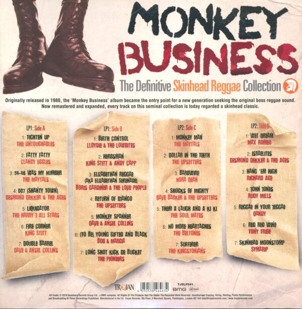 Various-Monkey Business (The Definitive Skinhead Reggae Collection)-LP (Vinyl)-02