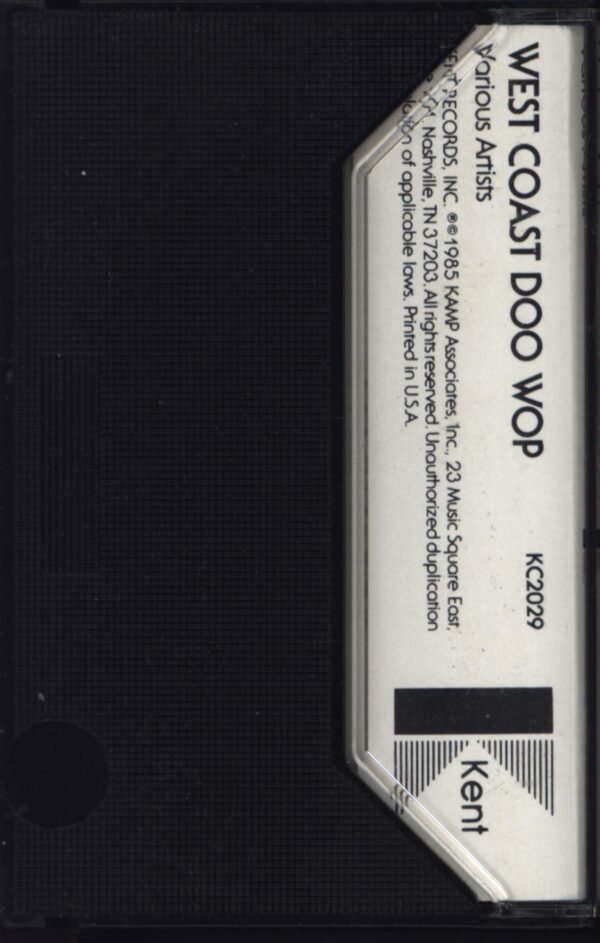 Various-West Coast Doo Wop-Tape-02