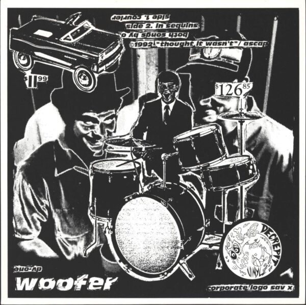 Woofer-Courier / In Sequins-7" Single (Vinyl)-02