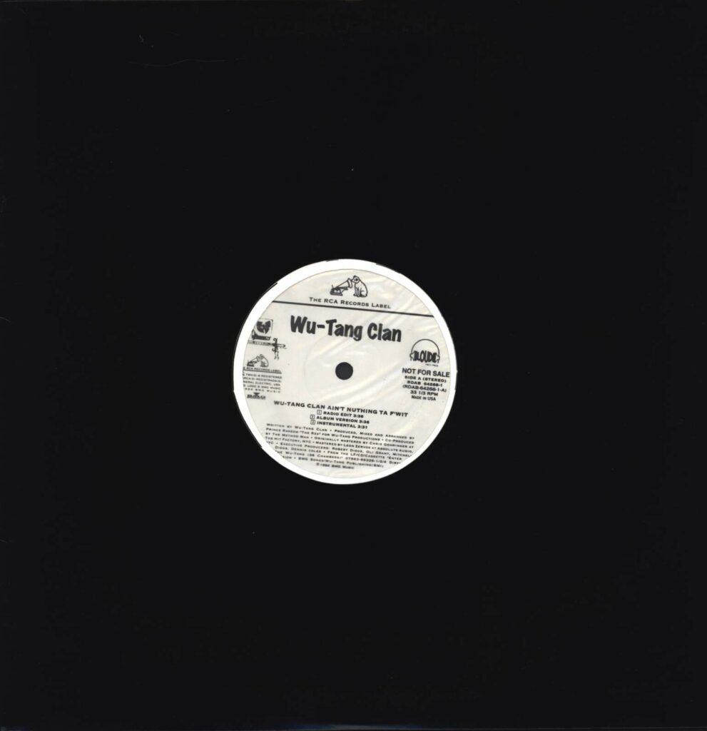 Wu-Tang Clan-Wu-Tang Clan Ain't Nuthing Ta F' Wit / Shame On A Nigga-12" Maxi Single (Vinyl)-01