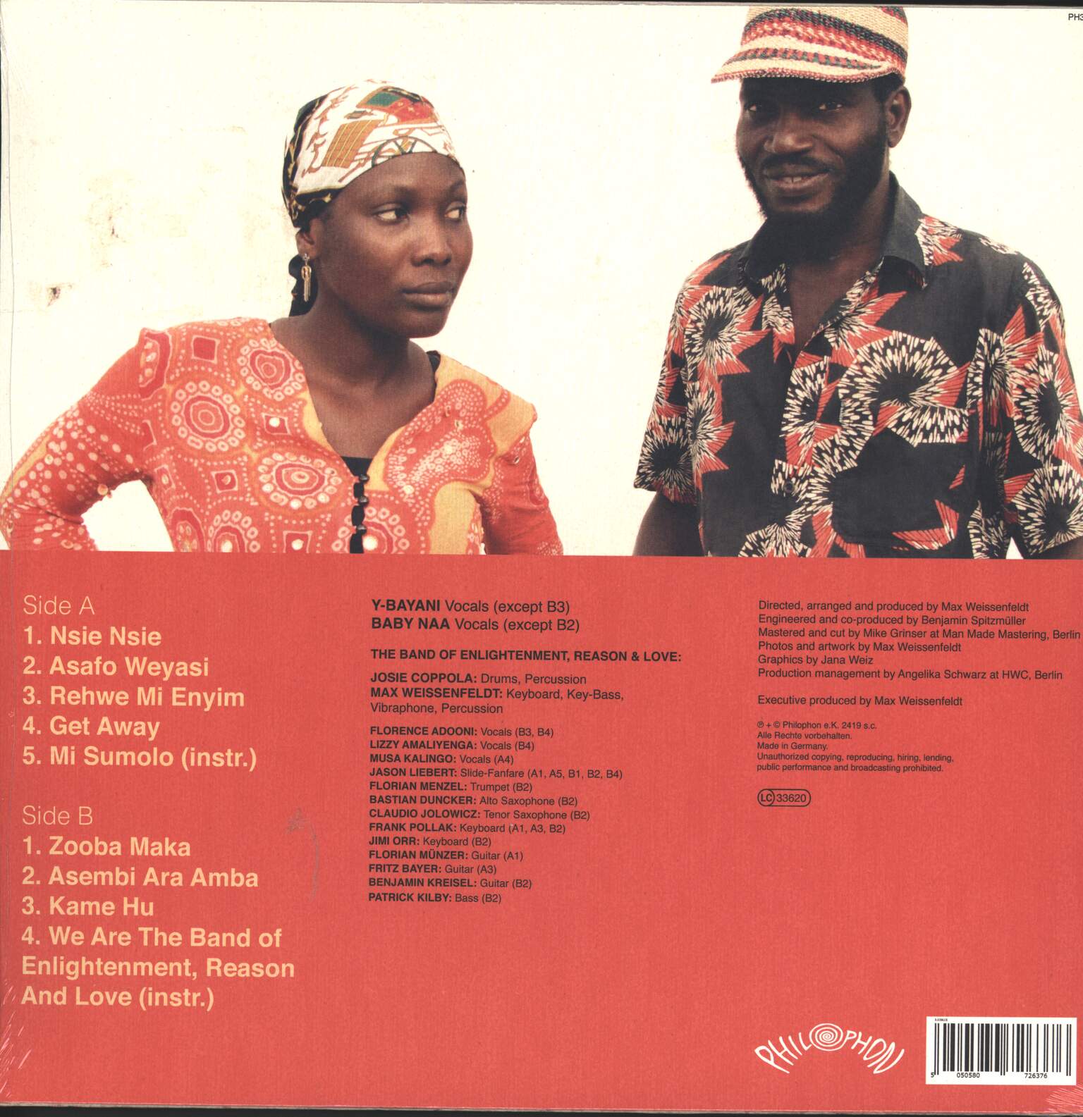 英LP Y-Bayani, Baby Naa Nsie Nsie PH33006 Philophon /00244 Y-Bayani-Nsie Nsie-LP (Vinyl) - Rockers Records
