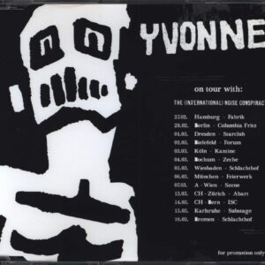 Yvonne-Burning Cars Tour Sampler-CD-01