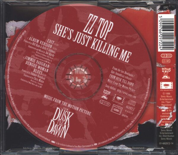 ZZ Top-She's Just Killing Me-CD Single-02