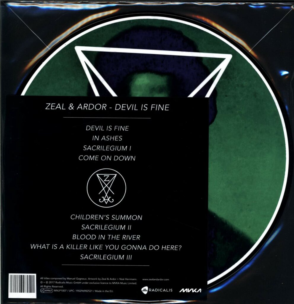 Zeal And Ardor-Devil Is Fine-LP (Vinyl)-01