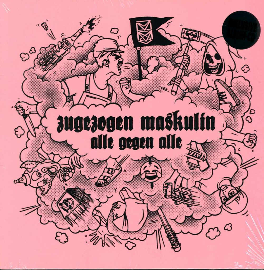 Zugezogen Maskulin-Alle Gegen Alle-LP (Vinyl)-01
