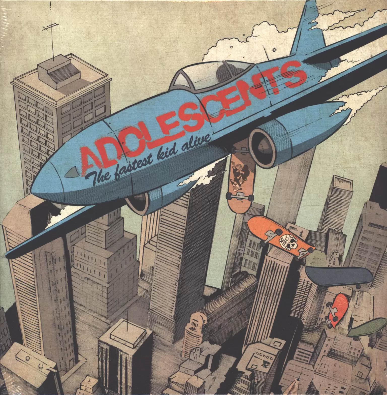 Adolescents-The-Fastest-Kid-Alive-LP-Vinyl Adolescents-The Fastest Kid Alive-LP (Vinyl)-1