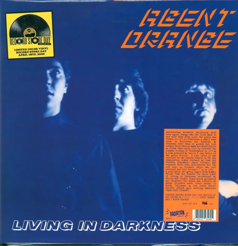 Agent Orange-Living In Darkness-LP (Vinyl)-1