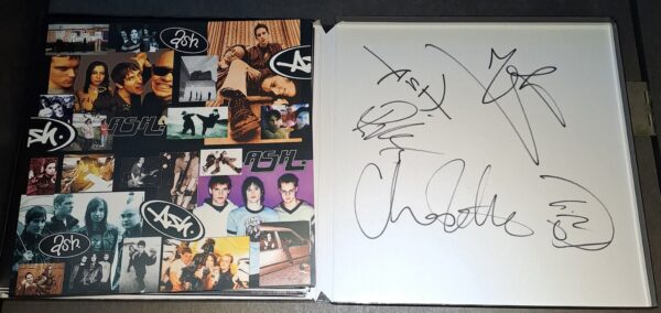 Ash-Intergalactic Sonic 7s-4LP box set (Vinyl) signed