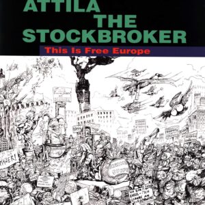 Attila the Stockbroker-This Is Free Europe-LP (Vinyl)-01