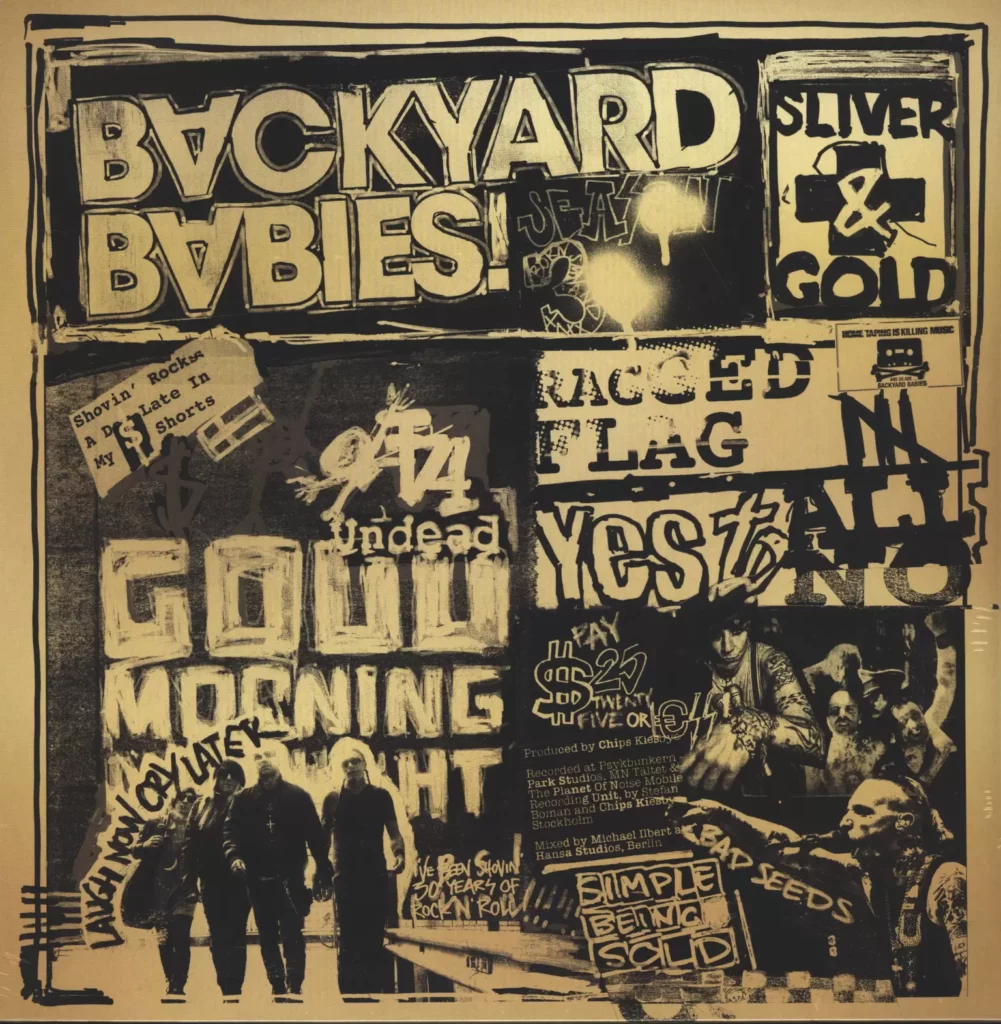 Backyard Babies-Sliver & Gold-LP (Vinyl)-1