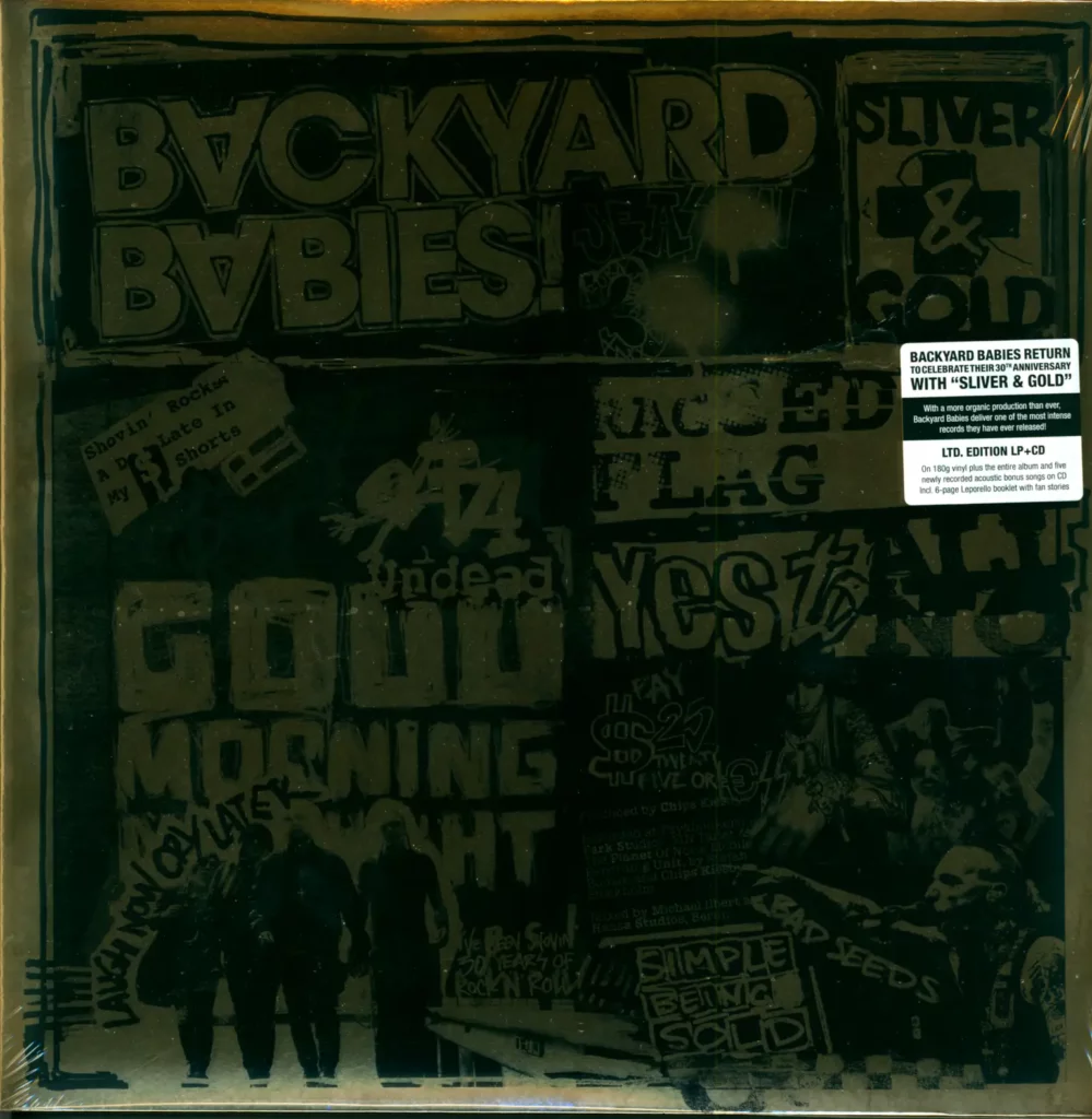 Backyard Babies-Sliver & Gold-LP (Vinyl)-1