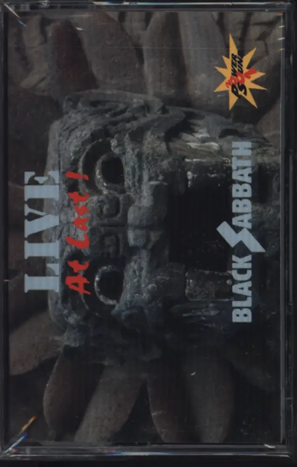 Black Sabbath-Live At Last-Cassette Tape-1