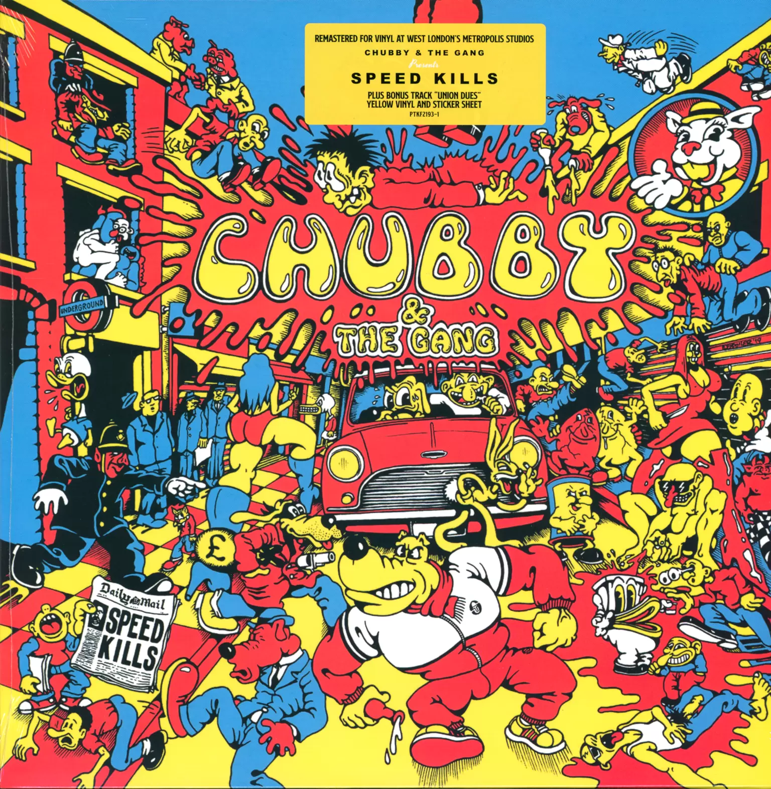 Chubby-The-Gang-Speed-Kills-LP-Vinyl Chubby & The Gang-Speed Kills-LP (Vinyl)-1