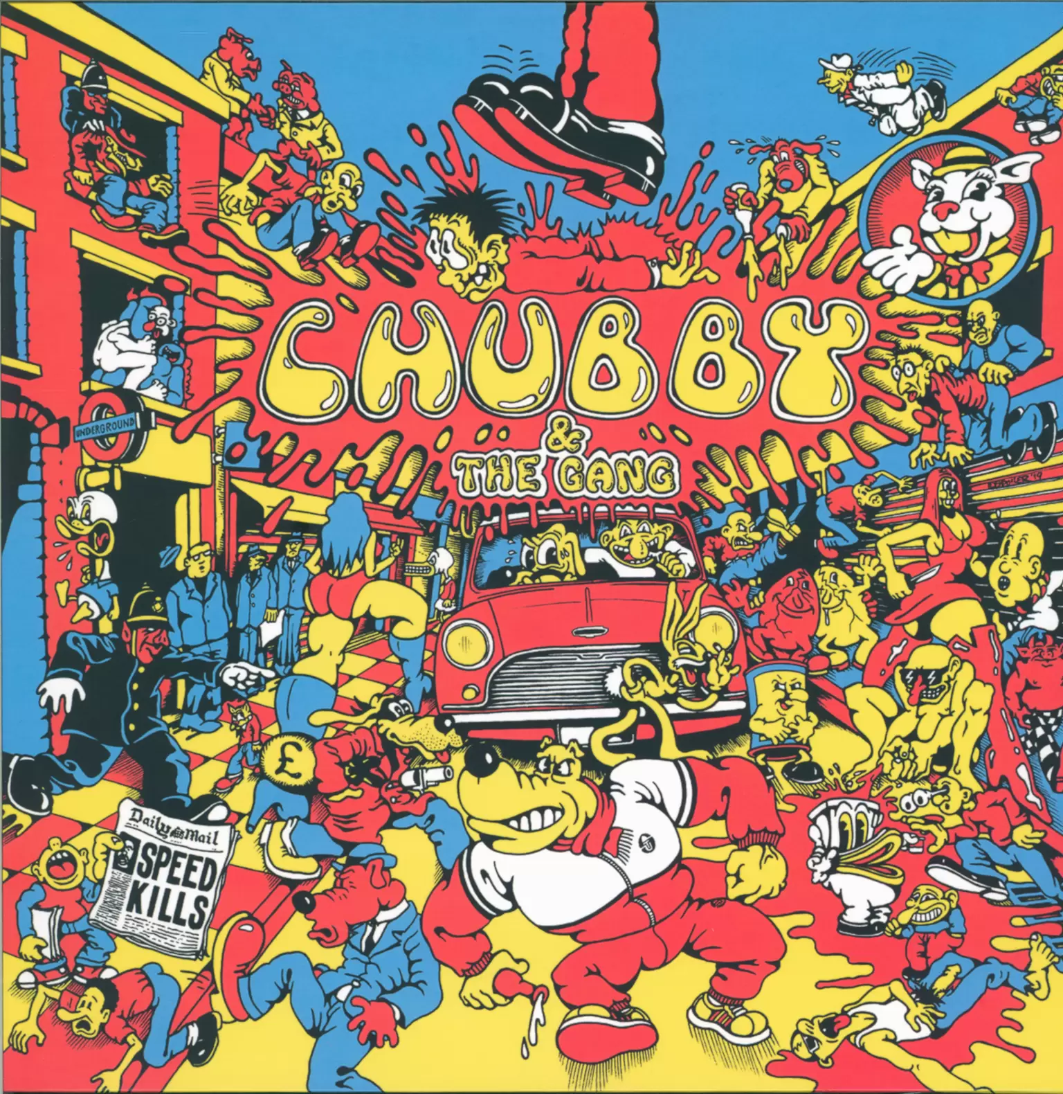 Chubby-The-Gang-Speed-Kills-LP-Vinyl Chubby & The Gang-Speed Kills-LP (Vinyl)-1