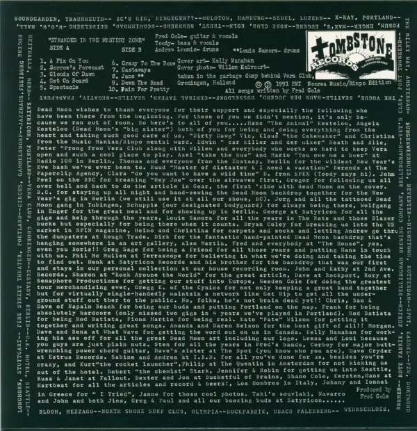 Dead Moon-Stranded In The Mystery Zone-LP (Vinyl)-2