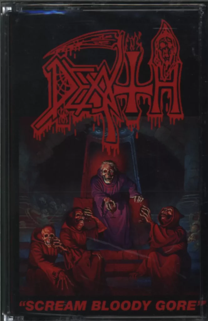 Death-Scream Bloody Gore-Cassette Tape-1