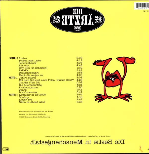 Die Ärzte-Die Bestie In Menschengestalt-LP (Vinyl)-2