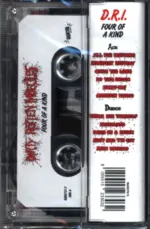 Dirty Rotten Imbeciles-4 Of A Kind-Cassette Tape-2