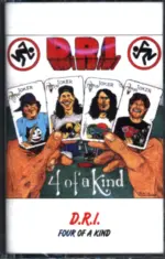 Dirty Rotten Imbeciles-4 Of A Kind-Cassette Tape-1