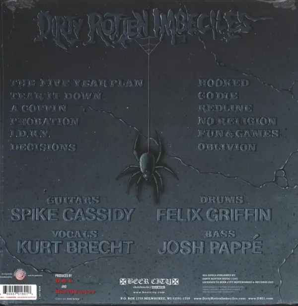 Dirty Rotten Imbeciles-Crossover-LP (Vinyl)-2