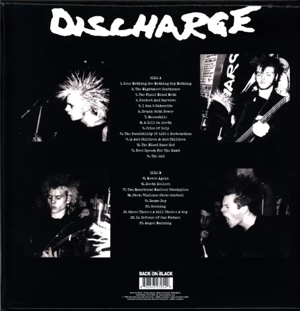 Discharge-Hear Nothing See Nothing Say Nothing-LP (Vinyl)-2