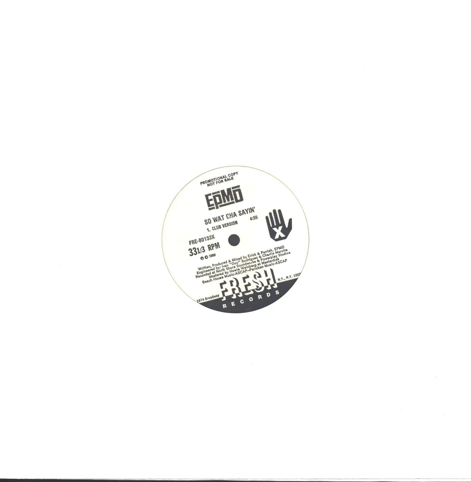 Epmd-So-Wat-Cha-Sayin-12-Maxi-Single-Vinyl Epmd-So Wat Cha Sayin'-12" Maxi Single (Vinyl)-1