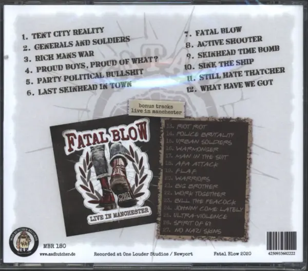 Fatal Blow-Generals & Soldiers-CD-2