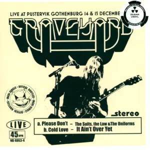 Graveyard-Live At Pustervik Gothenburg 14 & 15 December 2018-12" Maxi Single (Vinyl)-1