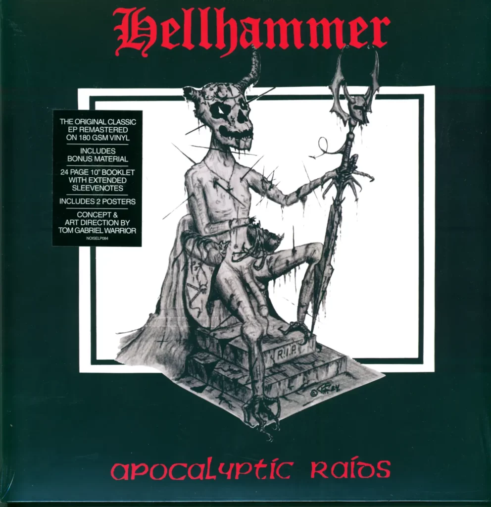 Hellhammer-Apocalyptic Raids-12" Maxi Single (Vinyl)-1