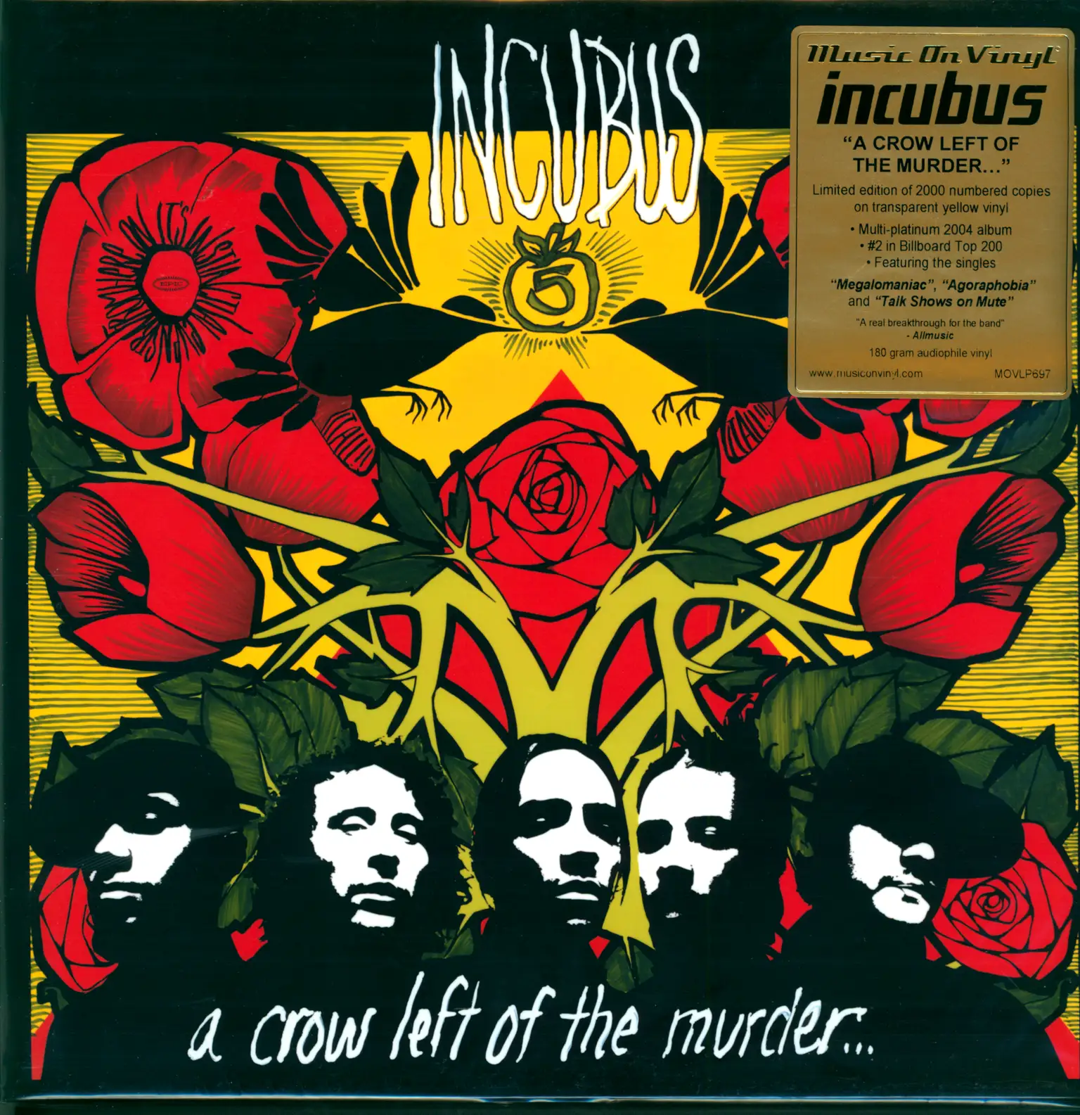 Incubus-A-Crow-Left-Of-The-Murder...-LP-Vinyl Incubus-A Crow Left Of The Murder...-LP (Vinyl)-1