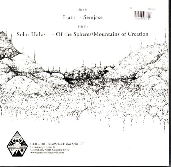 Irata-Irata//Solar Halos Split 10"-10" Vinyl-02