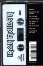 Iron Maiden-The Number Of The Beast-Cassette Tape-2