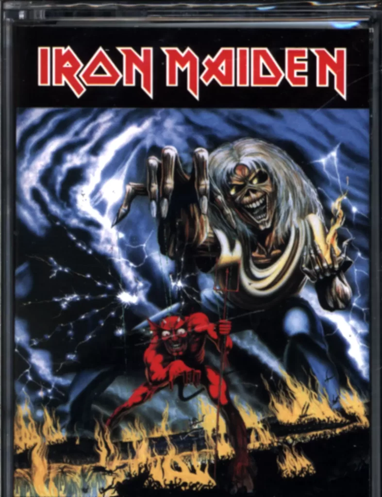 Iron Maiden-The Number Of The Beast-Cassette Tape-1