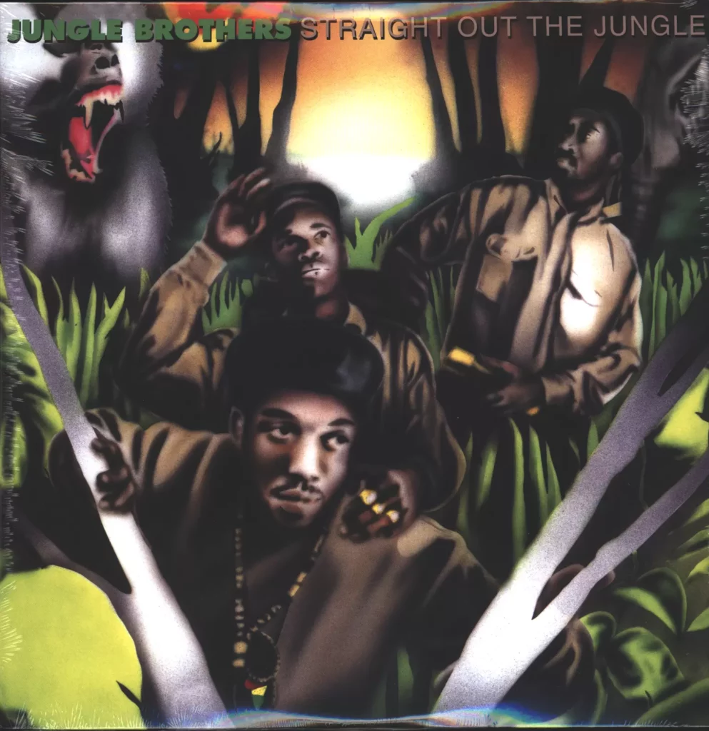 Jungle Brothers-Straight Out The Jungle-LP (Vinyl)-1