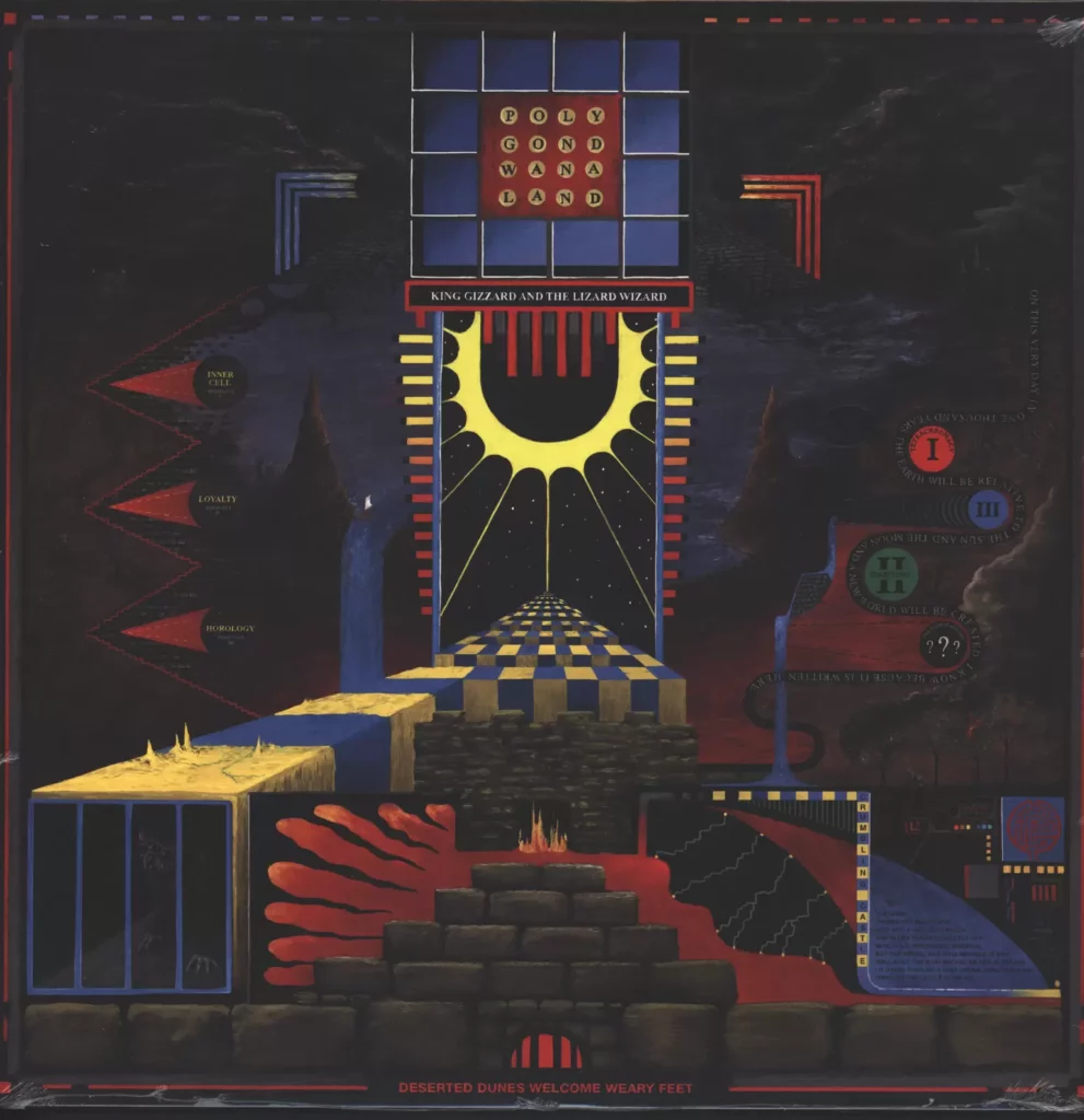 King Gizzard And The Lizard Wizard-Polygondwanaland-LP (Vinyl)-1