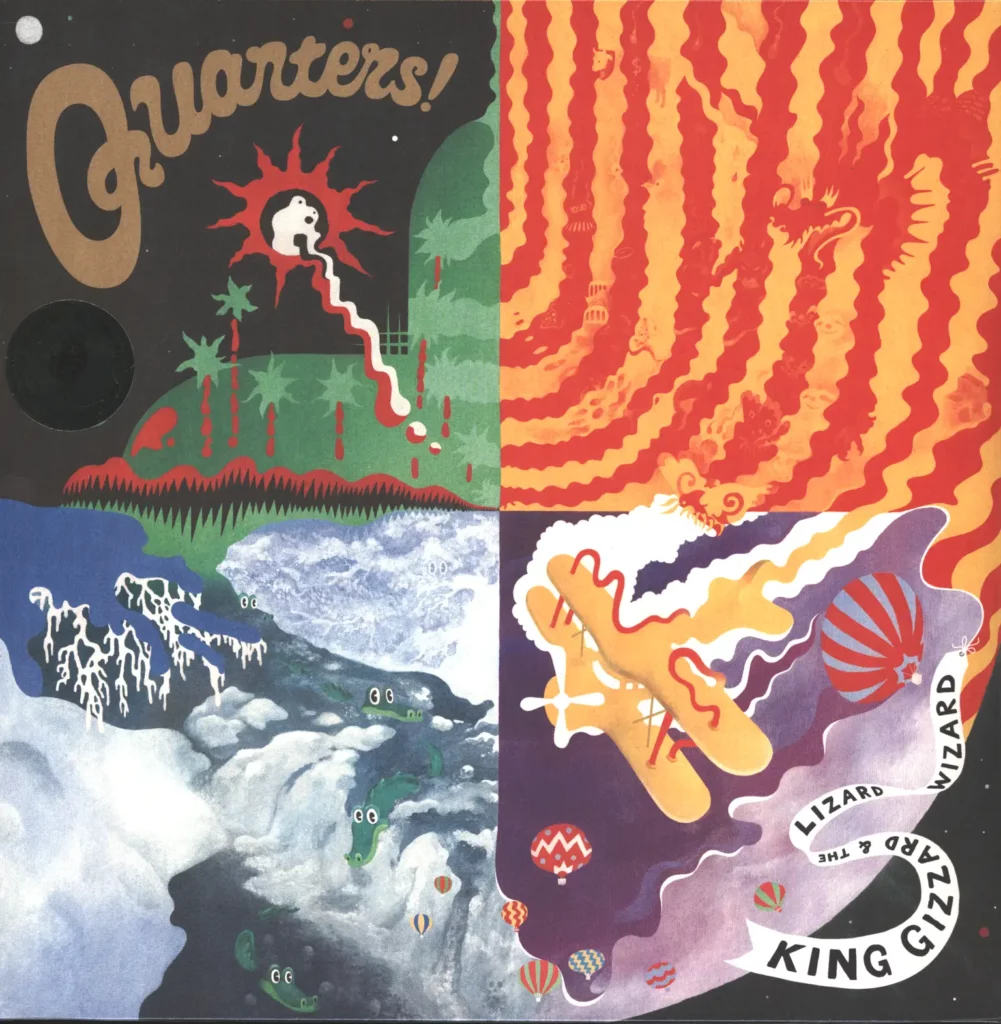 King Gizzard And The Lizard Wizard-Quarters!-LP (Vinyl)-1