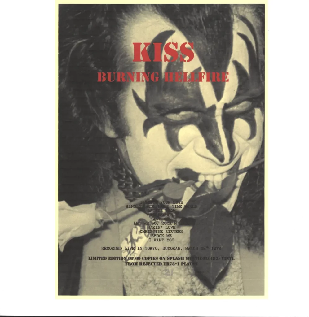 Kiss-Burning Hellfire-LP (Vinyl)-1