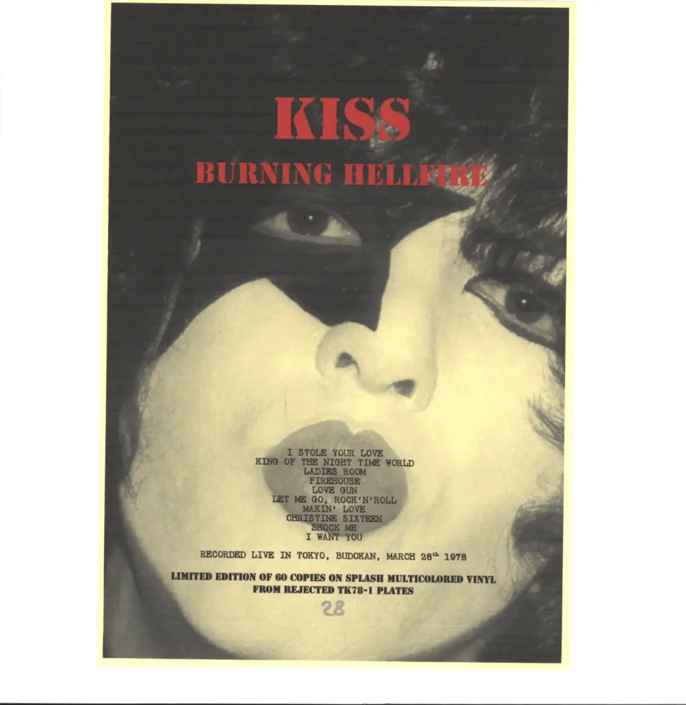 Kiss-Burning Hellfire-LP (Vinyl)-1