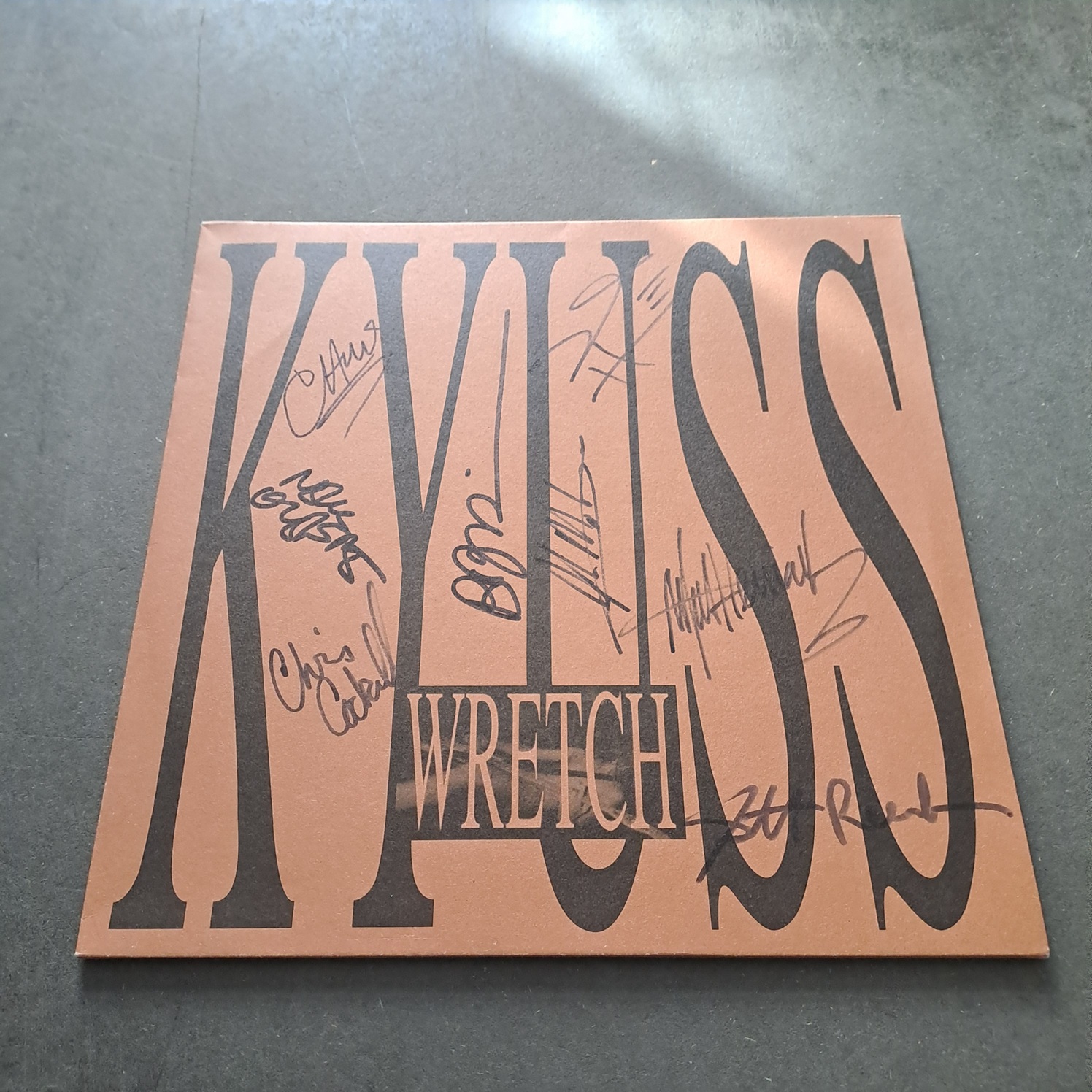Kyuss-Wretch-LP Vinyl signed-3 Kyuss-Wretch-LP Vinyl signed - Image 3