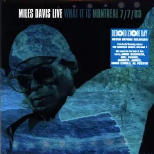 Miles Davis-Miles Davis Live - What It Is (Montreal 7/7/83)-LP (Vinyl)-1