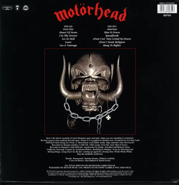 Motörhead-Iron Fist-LP (Vinyl)-2