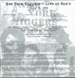 NY Ni...rs-Live At Max's July 31 1979-LP (Vinyl)-2