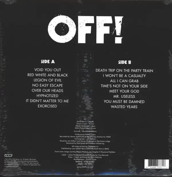 Off!-Wasted Years-LP (Vinyl)-2