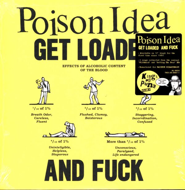 Poison Idea-Get Loaded And Fuck-12" Maxi Single (Vinyl)-01