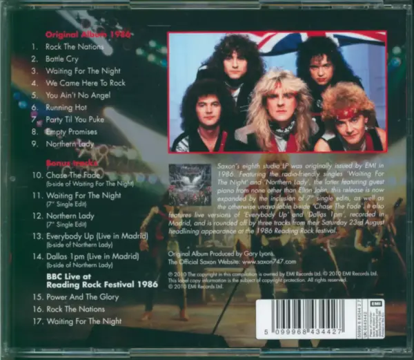 Saxon-Rock The Nations-CD-2