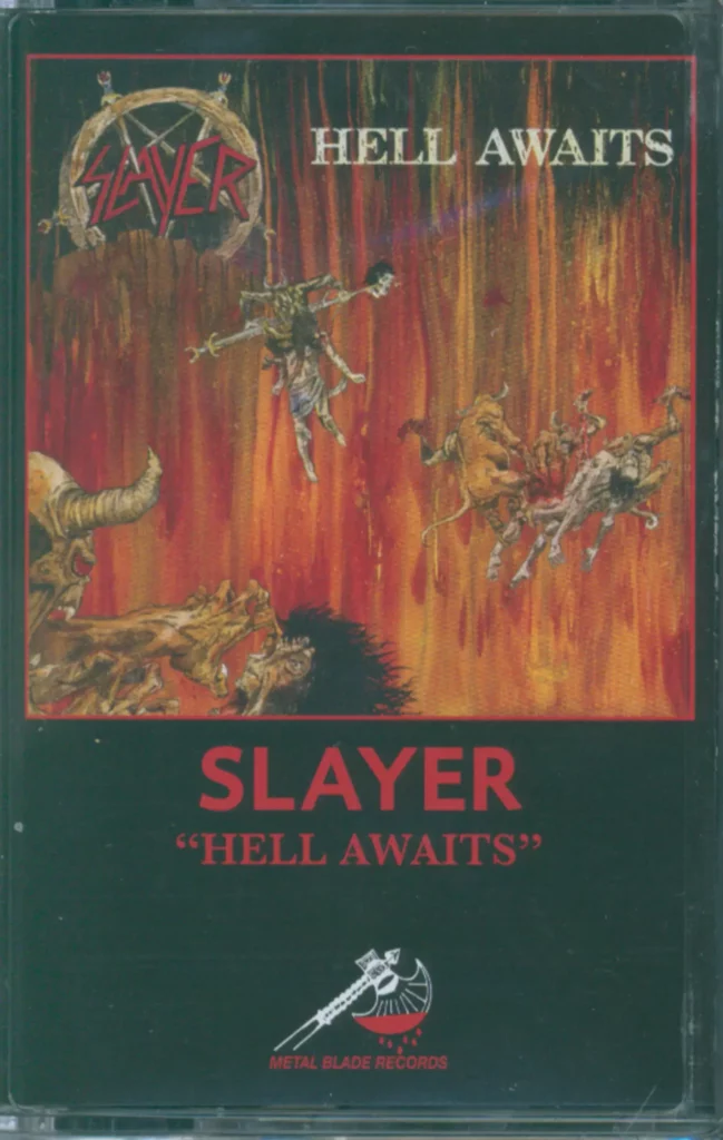 Slayer-Hell Awaits-Cassette Tape-1