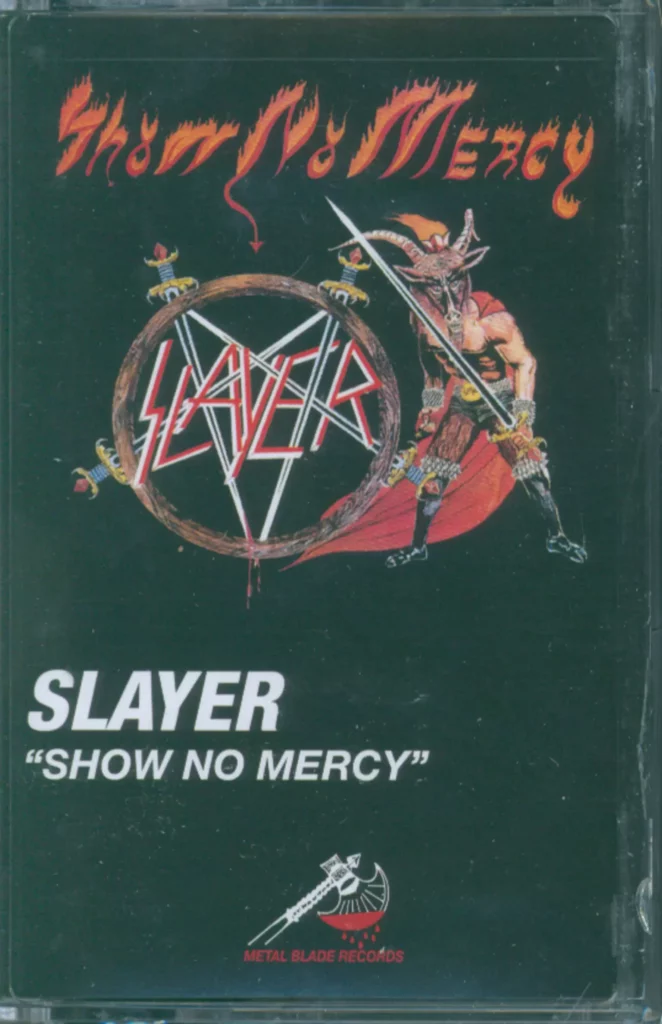Slayer-Show No Mercy-Cassette Tape-1
